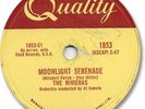 Rare 1958 The RIVIERAS Doo Wop 78 RPM Record. Moonlight Serenade