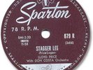 LLOYD PRICE Rock'n Roll 78 RPM Record. Stagger Lee
