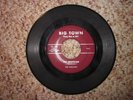 Vintage The Thrillers 45 RPM Record The Drunkard/Mattie, Leave Me Alone Big Town