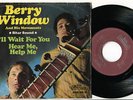 BERRY WINDOW & HIS MOVEMENTS - I'll Wait For You 45 Swiss '68 SITAR FREAKBEAT PS