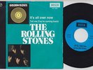 The ROLLING STONES * It's All Over Now * 1986 Rare BELGIUM Reissue 45 *