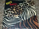 KISS ANIMALIZE LP RECORD ALBUM AUTOGRAPHED ERIC CARR PAUL STANLEY GENE SIMMONS