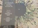 joy division live splatter vinyl