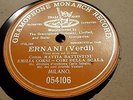 MATTIA BATTISTINI, EMILIA CORSI & CORI DELLA SCALA GRAMOPHONE MONARCH 052106