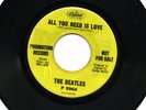 THE BEATLES, ALL YOU NEED IS LOVE, 1967 CAPITOL PROMO SINGLE