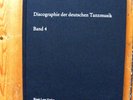 Discographie der deutschen Tanzmusik 4 für SCHELLACK Tanz-Orchester RAINER LOTZ