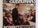 the Subhumans - Incorrect Thoughts 1st PRESS  on Friends Records kbd punk LP