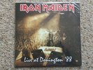 IRON MAIDEN - Live At Donington 88 - Super Rare 7 Inch Clear Vinyl