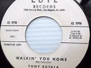 TONY BUTALA rare promo 45 the Lettermen WALKIN YOU HOME / AM I YOUR STEADY F2584