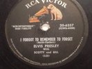 Elvis Presley Mystery Train/I Forgot To Remember To Forget RARE O78 RPM Record