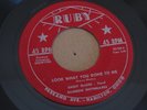 OHIO ROCKABILLY BOPPER 45 - EMERY BLADES & RAINBOW RHYTHMAIRES - RUBY 230
