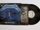 Metallica Ride The Lightning Megaforce MRI-769 Original Heavy Metal LP VG++/NM