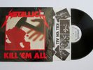 Metallica Kill 'Em All Megaforce MRI-069 Original Heavy Metal LP VG+/NM