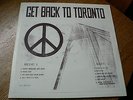 The Beatles Get Back to TORONTO lp NICE