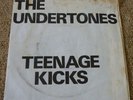 THE UNDERTONES, TEENAGE KICKS 1978 GOOD VIBRATIONS LABEL EP IN POSTER SLEEVE.
