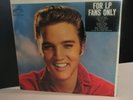 Elvis Presley For LP Fans Only Rare Misprint Cover near Mint Condition