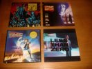 5 vinyl LP record soundtracks from 1980s Back To Future LESS THAN ZERO and more