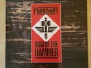 MANOWAR-Sign of the Hammer, 12'' LP Vinyl,OIS,1st.Pr.10Virgin 1984 ?Top Zustand?
