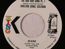 KING COLEMAN: The Boo Boo Song / Rock Gospel Mash 45 (classic ) Funk