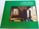 NICK DRAKE Five Leaves Left 1978 Re-issue with Lyric inner-sleeve Island Records