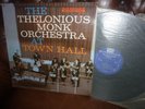 Thelonious Monk Orchestra at Town Hall, Riverside 12-300 Mono, USA  LP, 12
