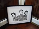 Take That/Rule The World A3 size typography art print/poster