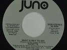 Modern Soul 45 - Nanette - What A Way To Go  - Juno - VG++ mp3