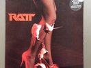 RATT - Self Titled RED Vinyl LP Record VG+/EX 1983 France Pressing RARE