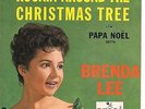 GR8 BRENDA LEE NEAR MINT 45 & PS - ROCKIN' AROUND CHRISTMAS TREE  W/ PIC SLEEVE