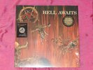 SLAYER - HELL AWAITS - 7tr LP - OCHER MARBLED VINYL - GER 2016 - ONLY 500 COPIES
