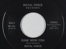 Funk Boogie/Modern Soul 45 - Royal Force - Funk With You - Private - NM obscure
