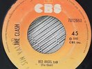 THE CLASH  - Red Angel / Rock The Casbah - RARE COSTA RICA 45