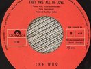 THE WHO - Slip Kid / They Are All In Love - GUATEMALA 45 PROMO
