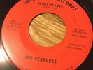 northern soul VENTURAS heart of love ORIGINAL USA 45