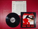 Metallica - Kill ' Em All Japan LP Megadeth Anthrax Iron Maiden Saxon