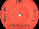 Georgie Fame - Somebody Stole My Thunder - REPRO 45 Killer Dancefloor Classic