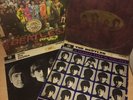 4 X BEATLES LPS HARD DAYS NIGHT / WITH THE / LOVE SONGS / LONELY HEARTS