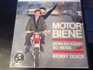 Benny Quick Motorbiene / denn du küßt so heiss 7 Weissmuster Promo Vinyl 7 beat
