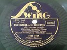 78 RPM BILL COLEMAN - GRAPPELY - REINHARDT  - Rose room - SWING SW 9