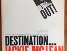 Jackie McLean - Destination Out  BLP 4165 Ear, Van Gelder, Blue Note LP Mono