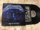 Metallica Ride The Lightning Megaforce MRI-769 Original Heavy Metal LP Rare