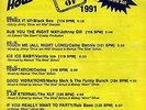 POWER HOUSE Best of 1991 3xEP EX Samples Acappellas VANITY 6 Rob Base BLACK BOX+