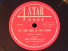 Gloria wood-Gus Bivona/It's the Talk of the Town-Toddle/4 Star 1070/N/NOS*