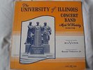 MARK H. HINDSLEY DIRECTOR THE UNIVERSITY OF ILLINOIS CONCERT BAND 1952 VINYL LP