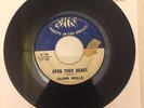 Glen Wells Open Your Heart/Walking My Baby Back Home 45