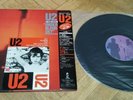 U2  UNDER A BLOOD RED SKY JAPAN  LP WITH UNIQUE PROMO JAPANESE STICKER