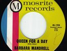 Barbara Mandrell's First Release-Queen For a Day/Alone in the Crowd-Mosrite 190