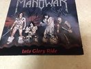 Manowar Autographed Into Glory Ride 1983 Megaforce Silver Label Pressing