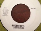 Rare David Bowie Test Press 45 Vinyl Record Modern Love Studio/Live Version 1983