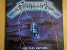 Metallica - Ride The Lightning 12' Vinyl Music For Nations Original MFN 27 1984